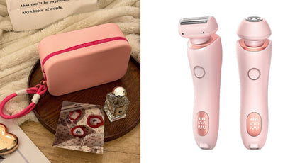 2 In 1 Hair Removal, Women Body Razor, Face, Leg, Armpit Bikini, Hand Pubic Shaver Hair Remover