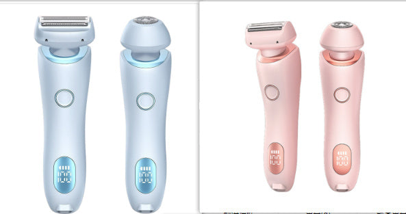 2 In 1 Hair Removal, Women Body Razor, Face, Leg, Armpit Bikini, Hand Pubic Shaver Hair Remover