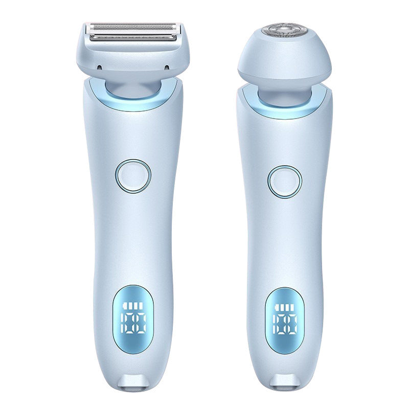 2 In 1 Hair Removal, Women Body Razor, Face, Leg, Armpit Bikini, Hand Pubic Shaver Hair Remover